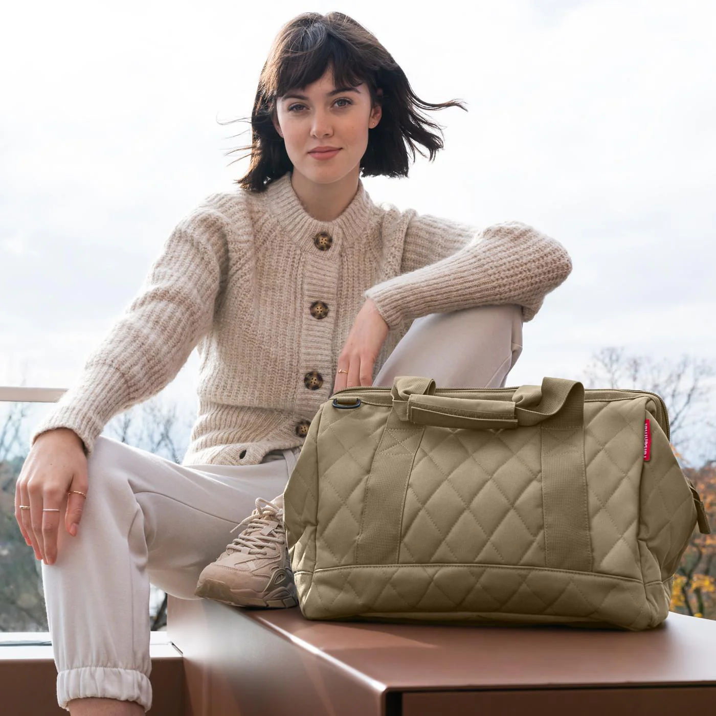 allrounder M rhombus olive - Image 2