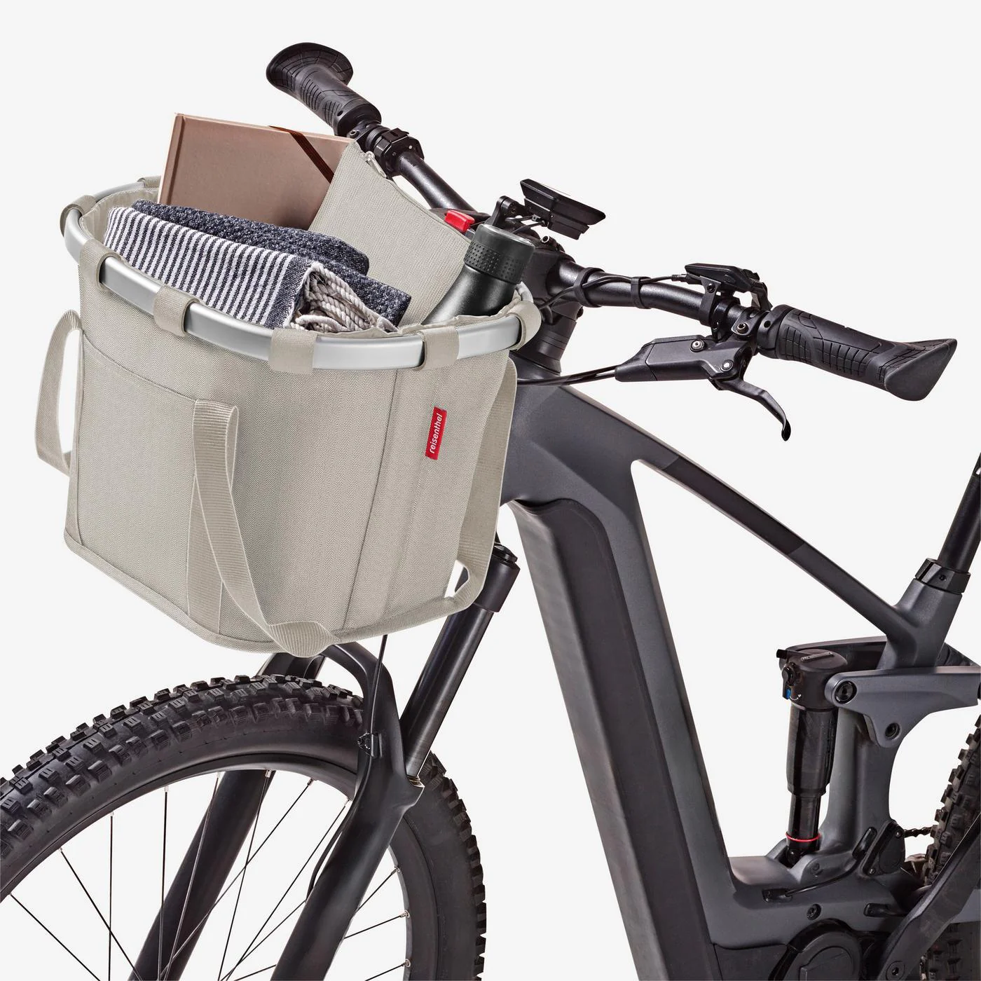 bikebasket herringbone sand - Image 7