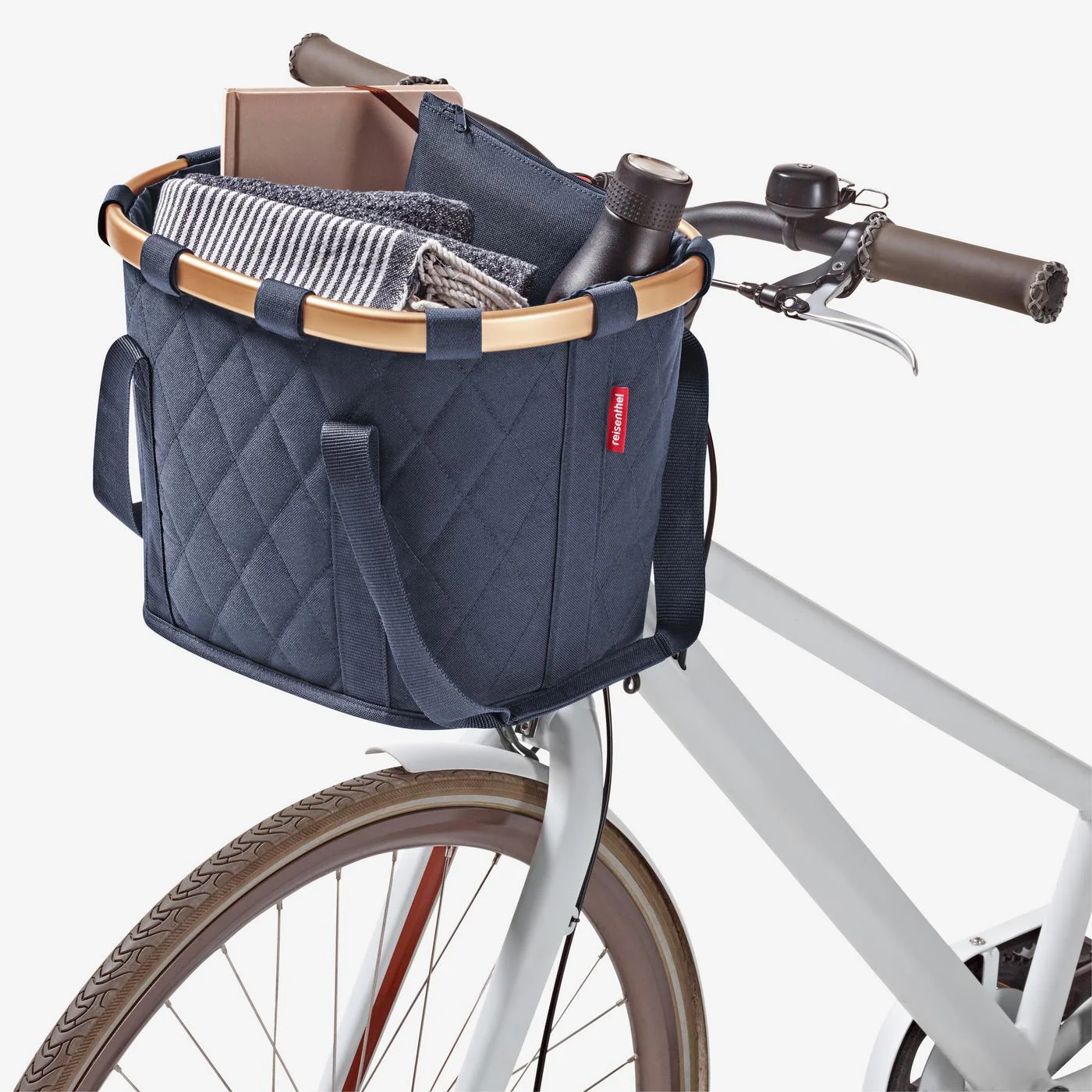 bikebasket rhombus midnight gold - Image 8