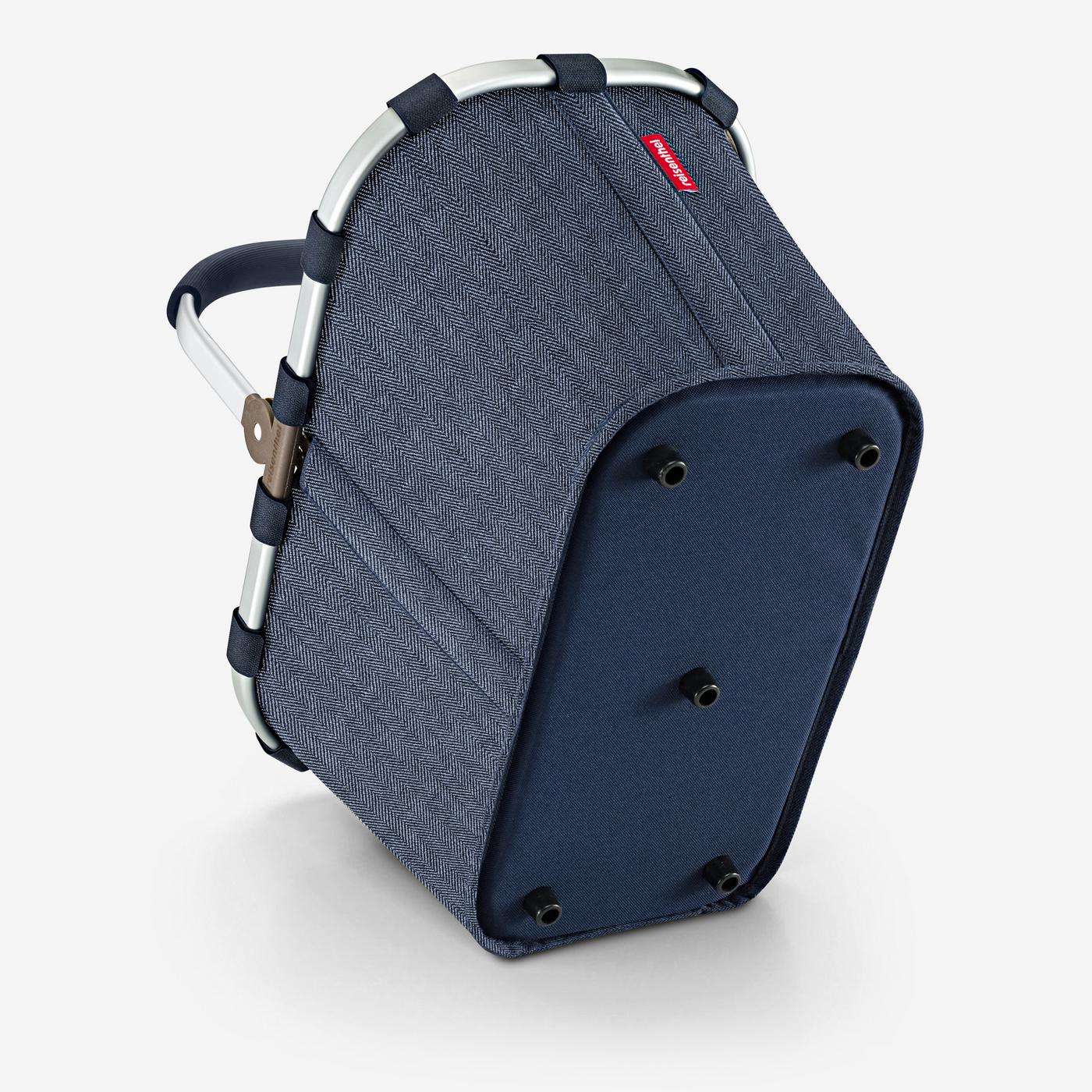 carrybag herringbone dark blue - Image 6