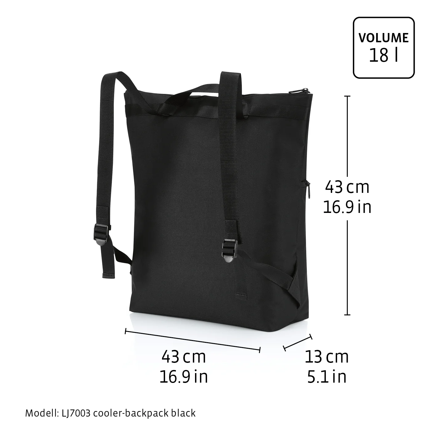 cooler-backpack twist silver - Image 4
