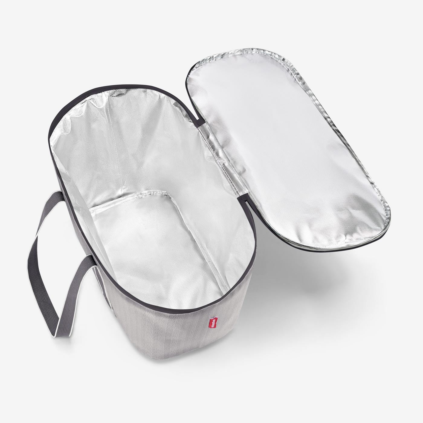 coolerbag herringbone grey - Image 5