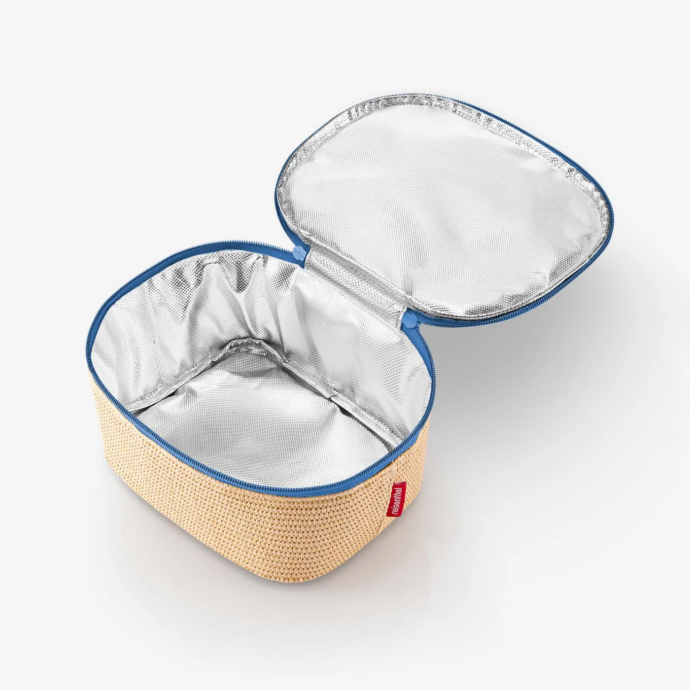 coolerbag S pocket raffia blue - Image 5
