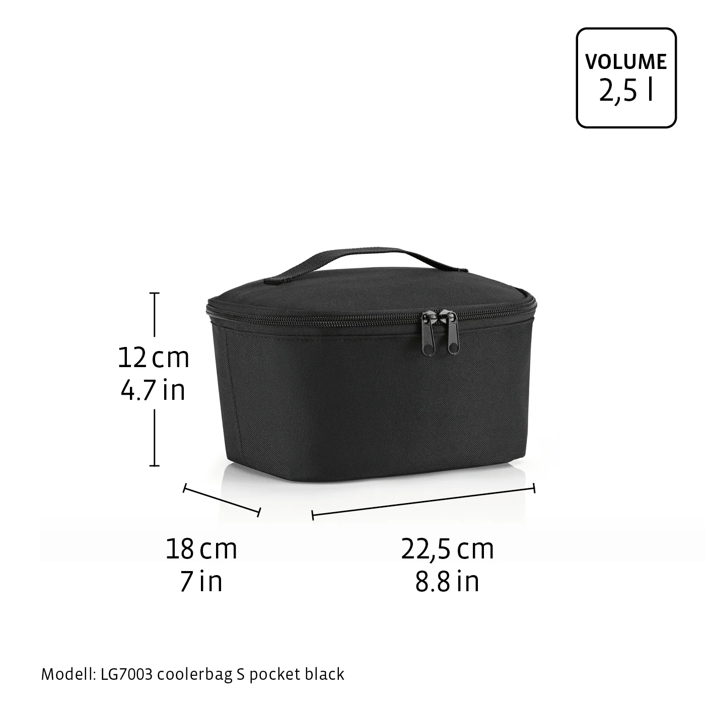 coolerbag S pocket raffia blue - Image 6