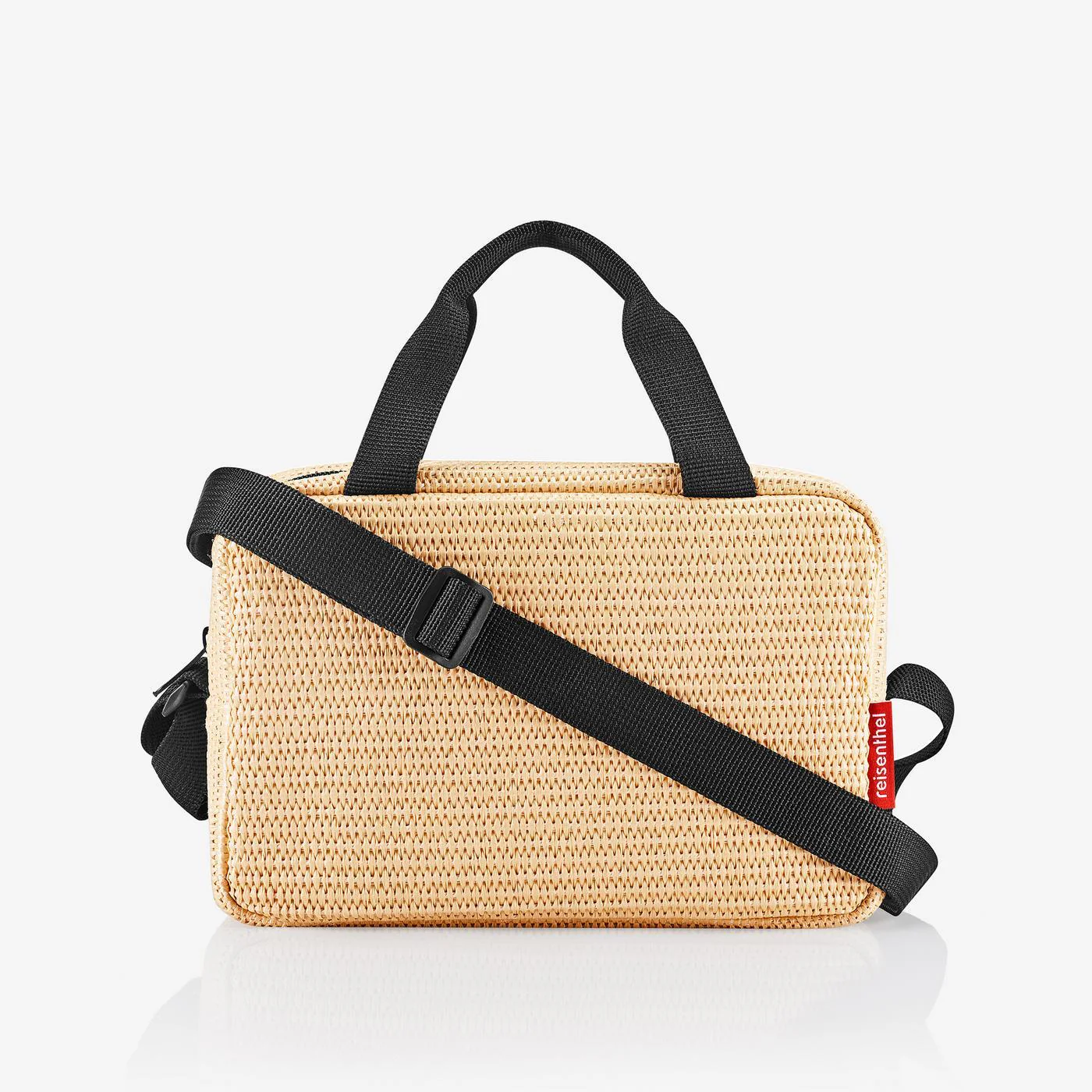 coolerbag to-go raffia black
