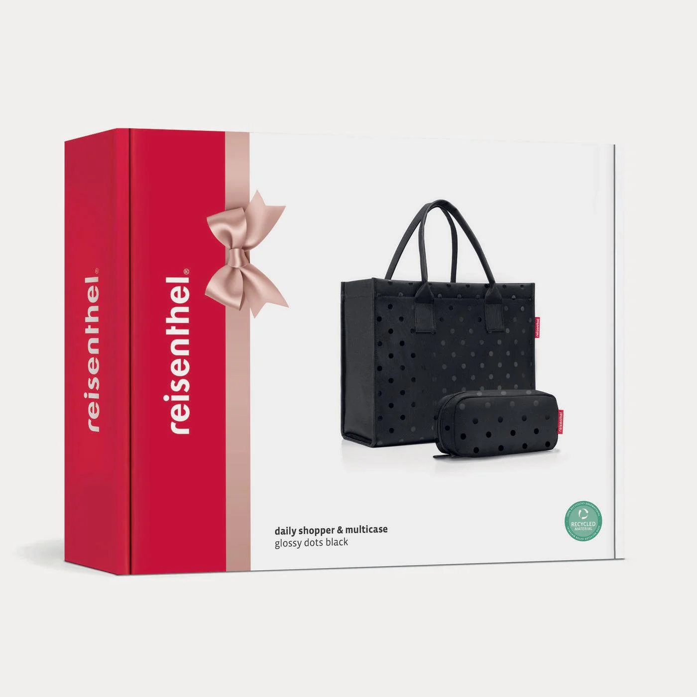 daily shopper set #1 glossy dots black
