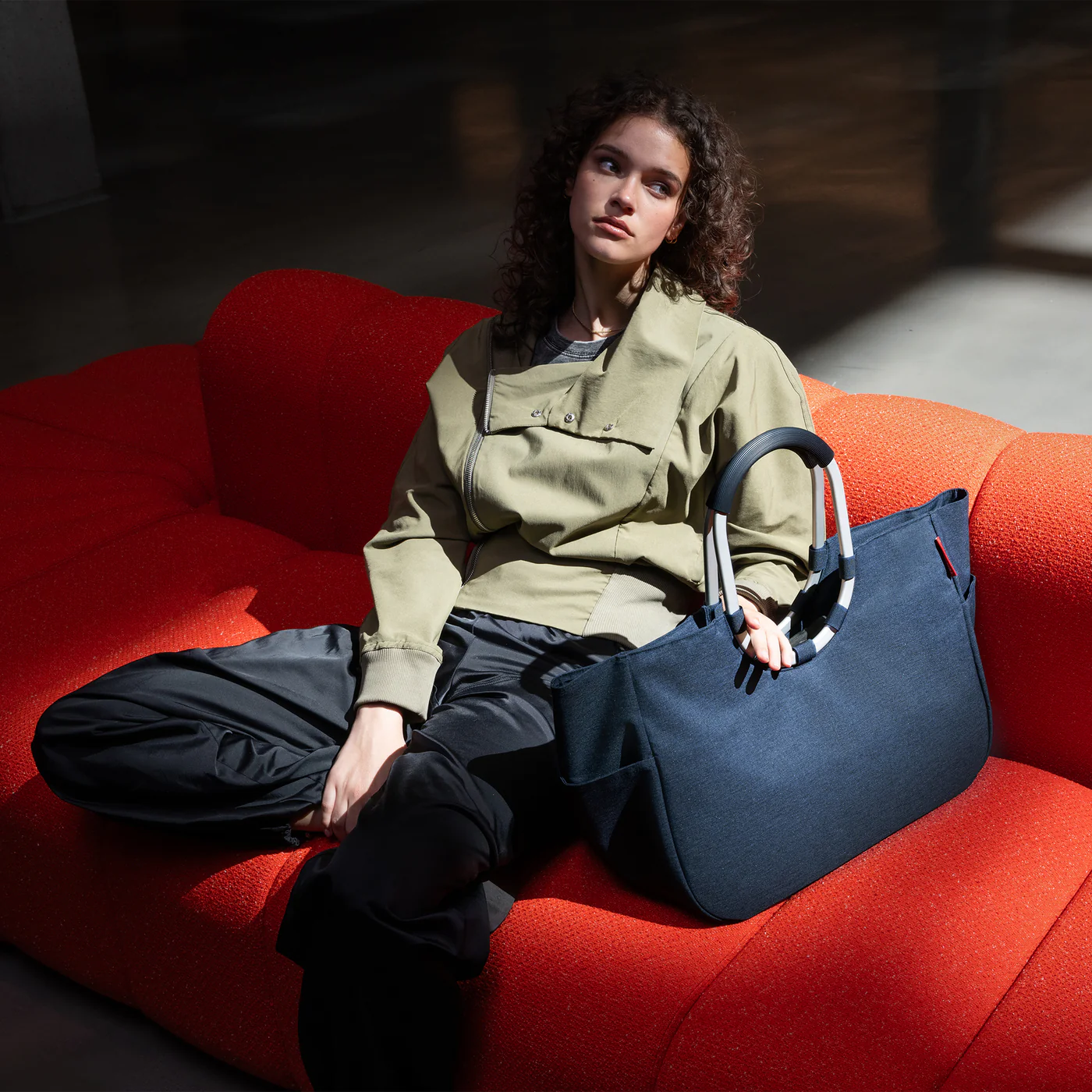 loopshopper L twist navy - Image 2