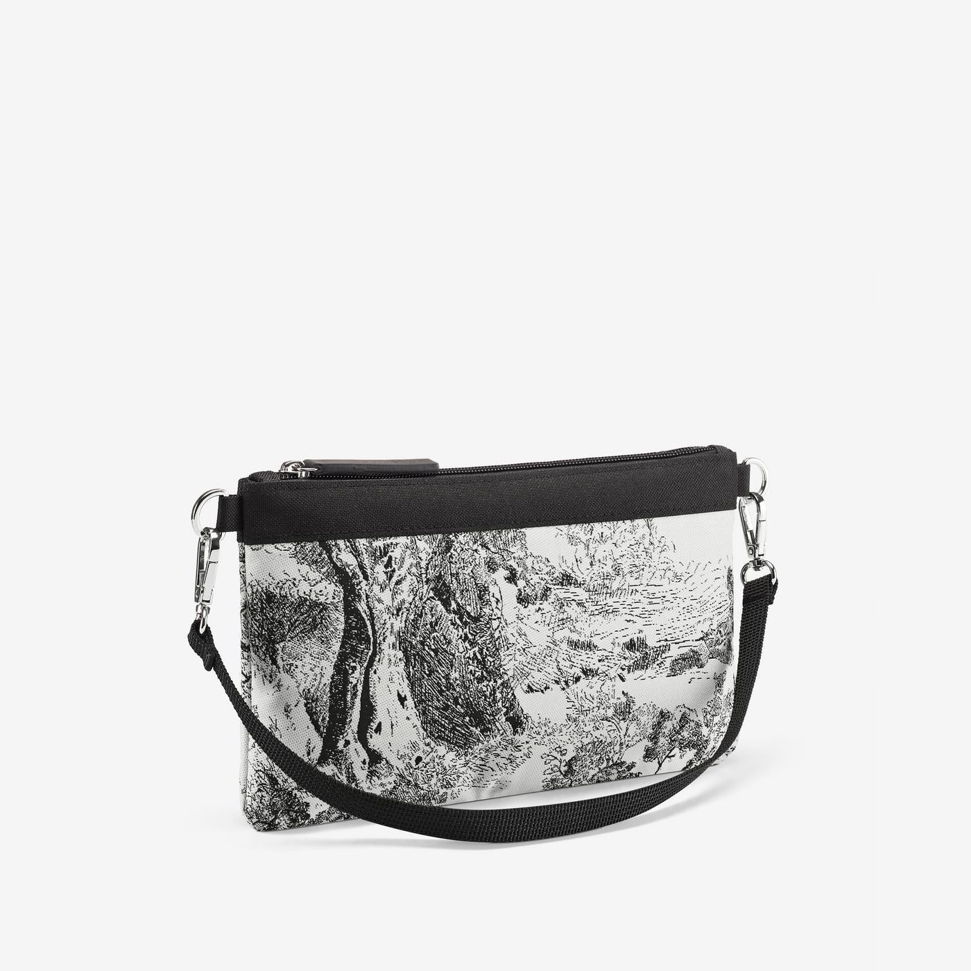 mini pouch jacquard grey - Image 4