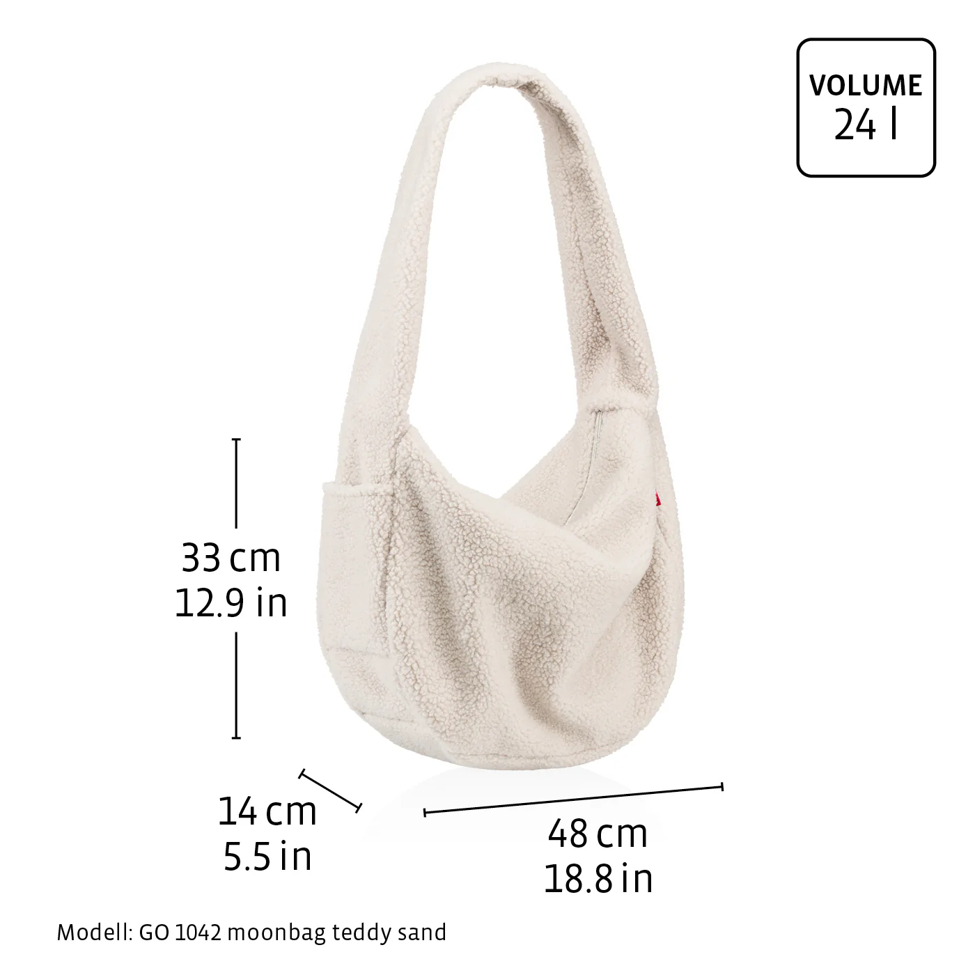 moonbag teddy sand - Image 8