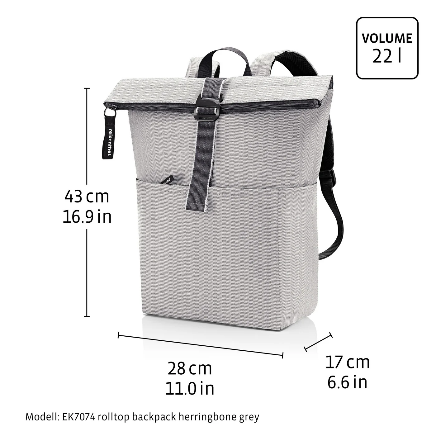 rolltop backpack dots - Image 4
