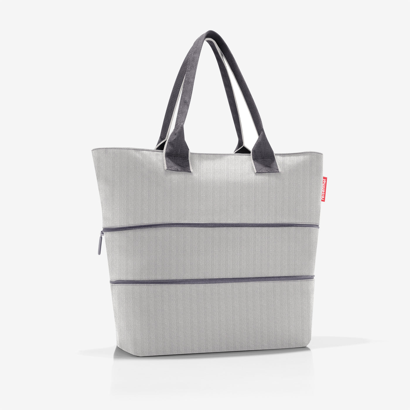 shopper e1 herringbone grey - Image 4