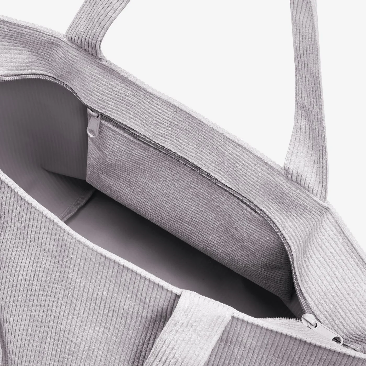 shopper M cord grey - Image 5