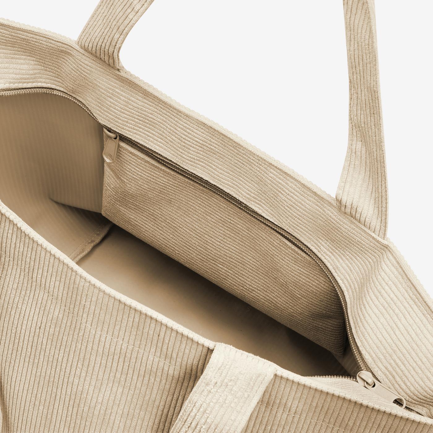 shopper M cord sand - Image 5