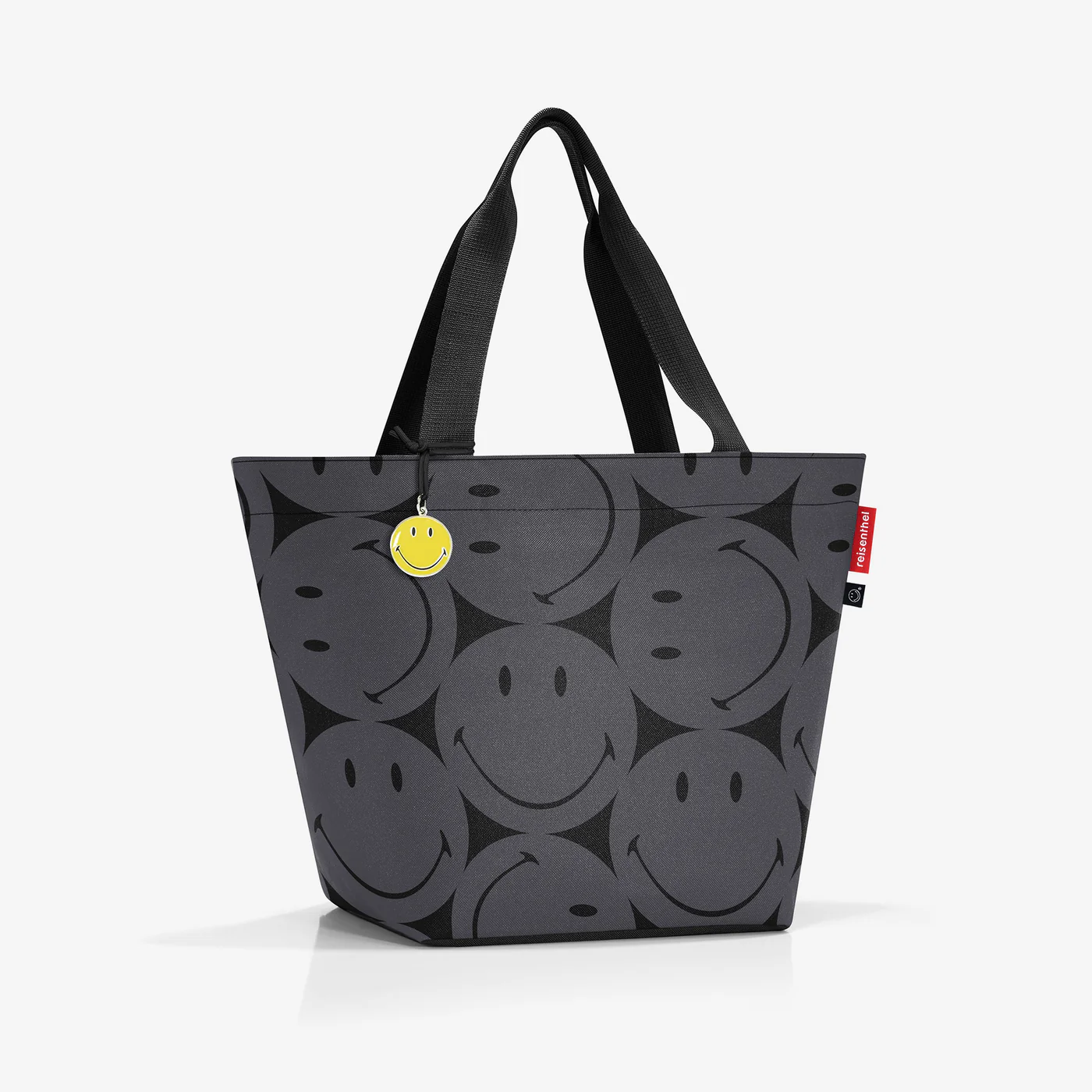 shopper M smiley grey - Image 4