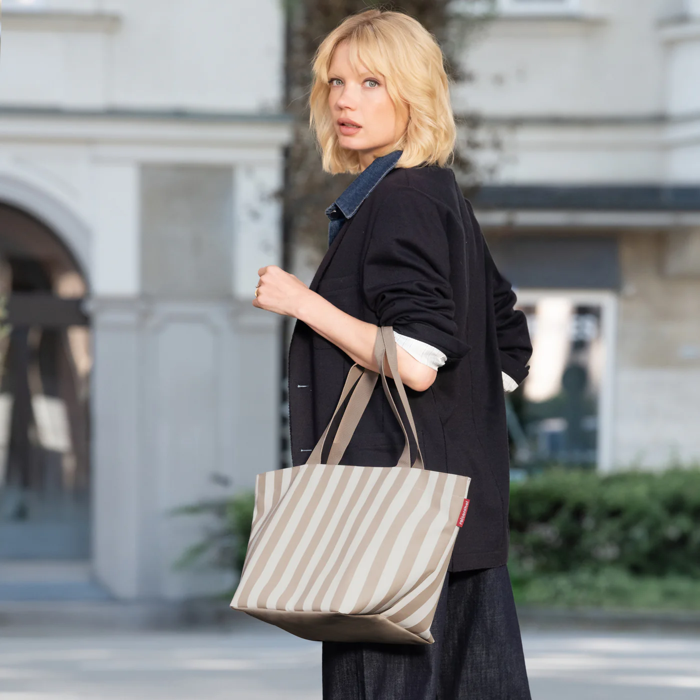 shopper M summerstripes coffee - Image 2
