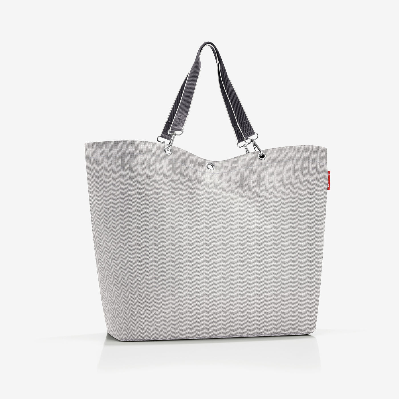 shopper XL herringbone grey - Image 4