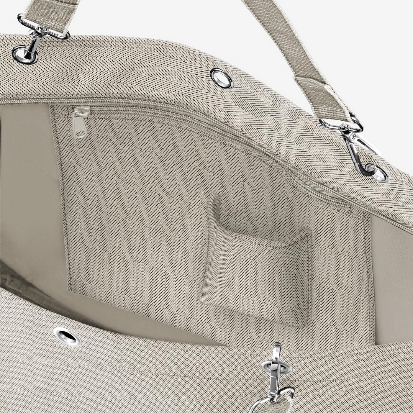 shopper XL herringbone sand - Image 5