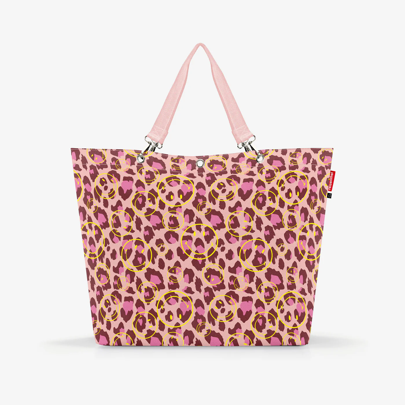 shopper XL smiley leo blush