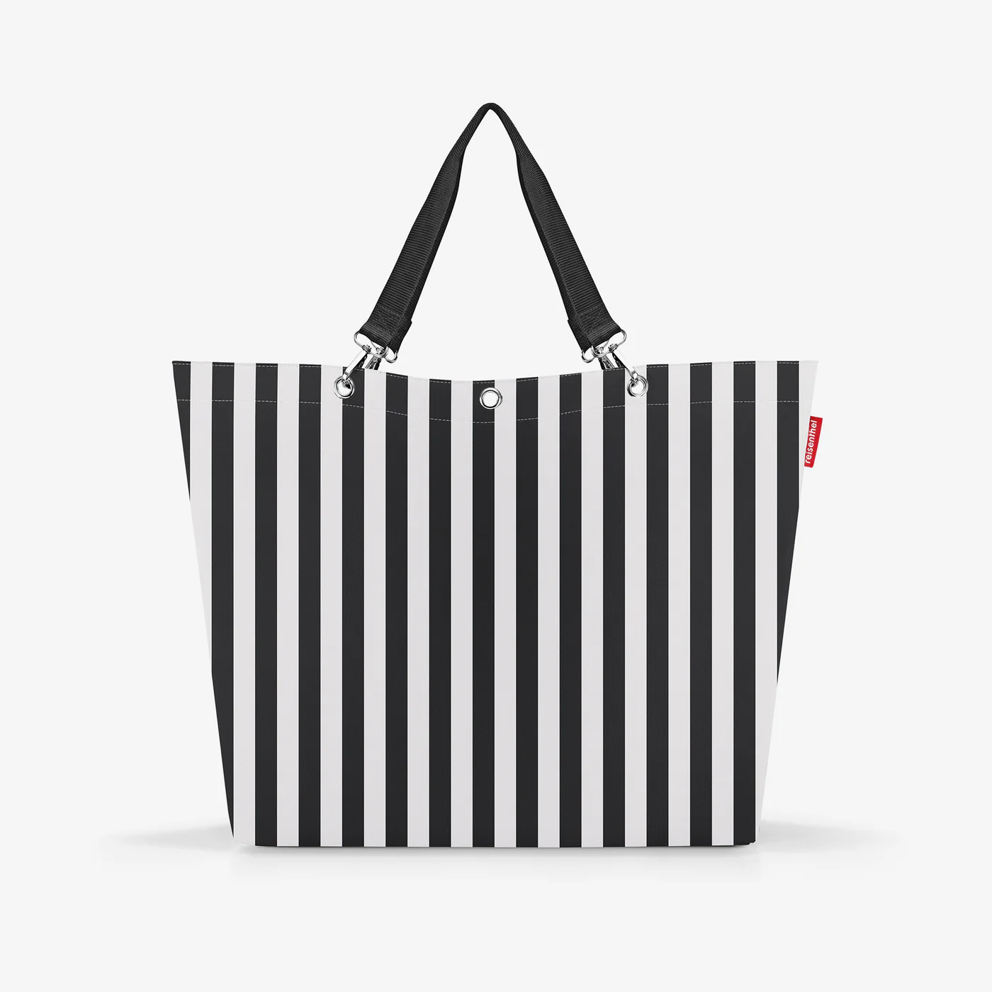 shopper XL summerstripes black