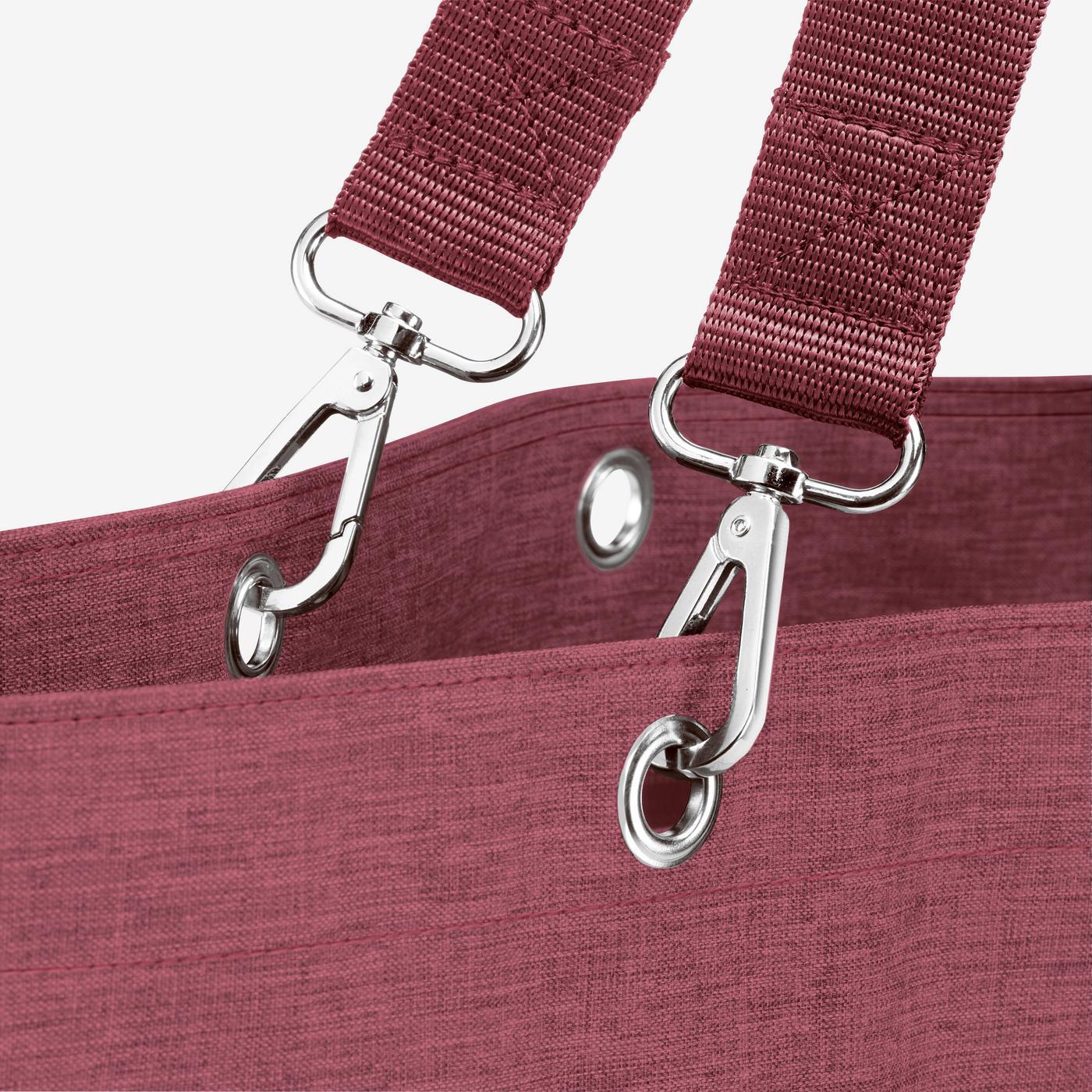 shopper XL twist maroon - Image 5