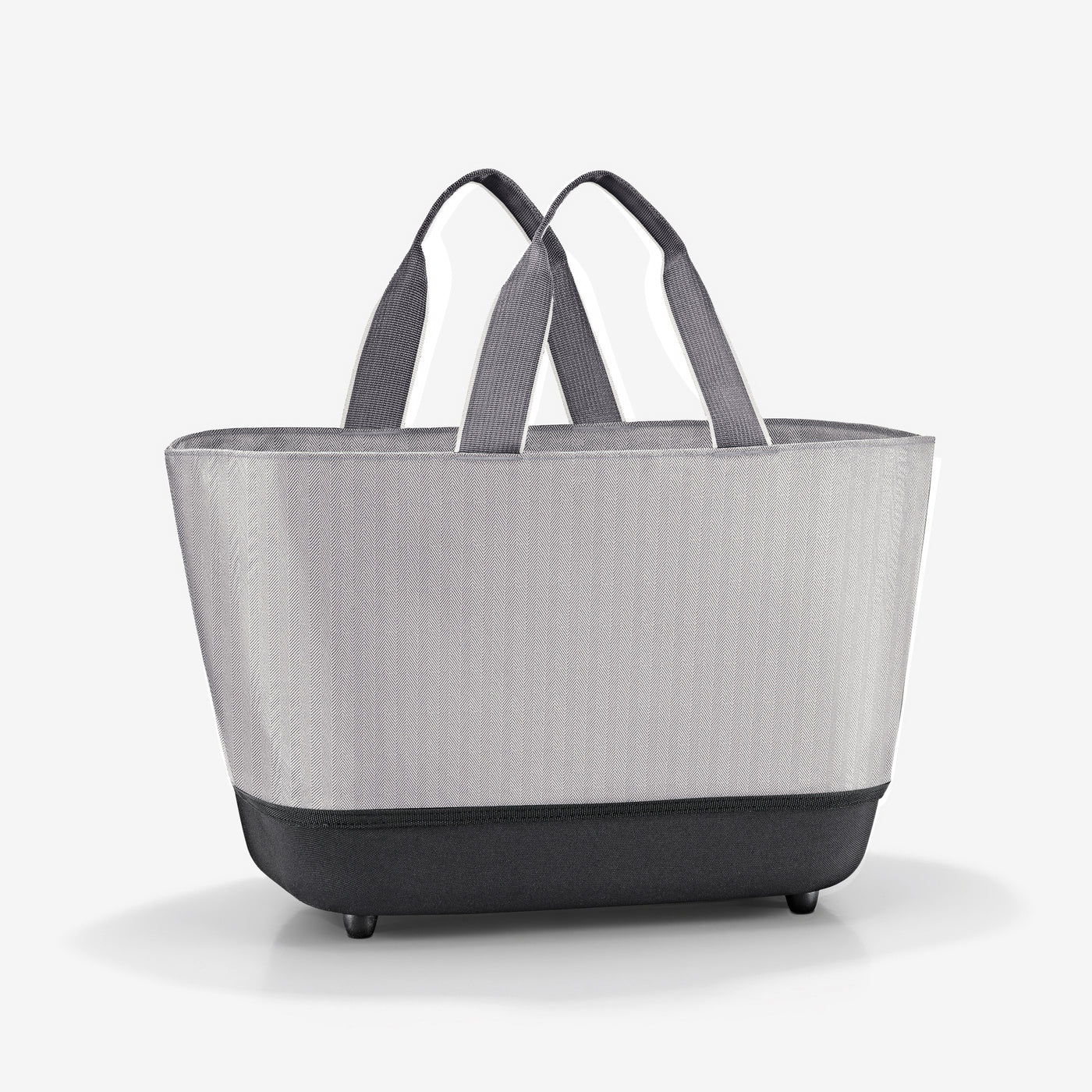 shoppingbasket herringbone grey - Image 4