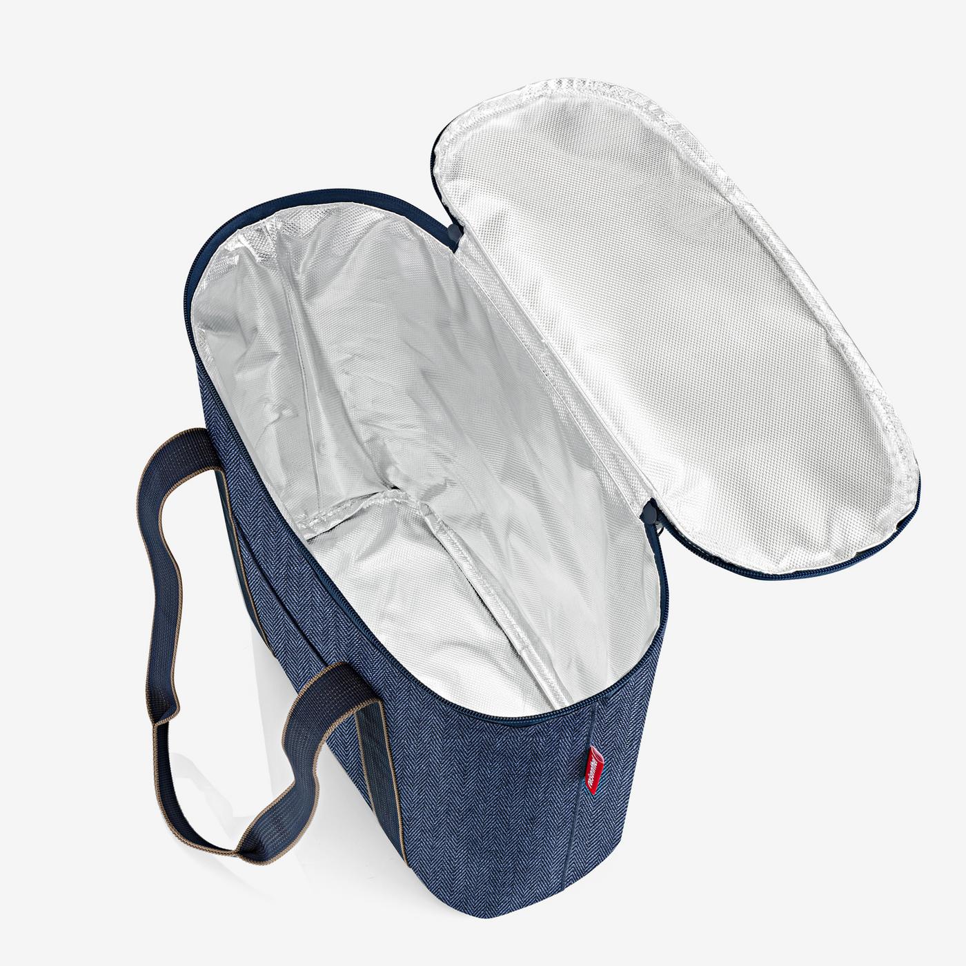 thermoshopper herringbone dark blue - Image 3