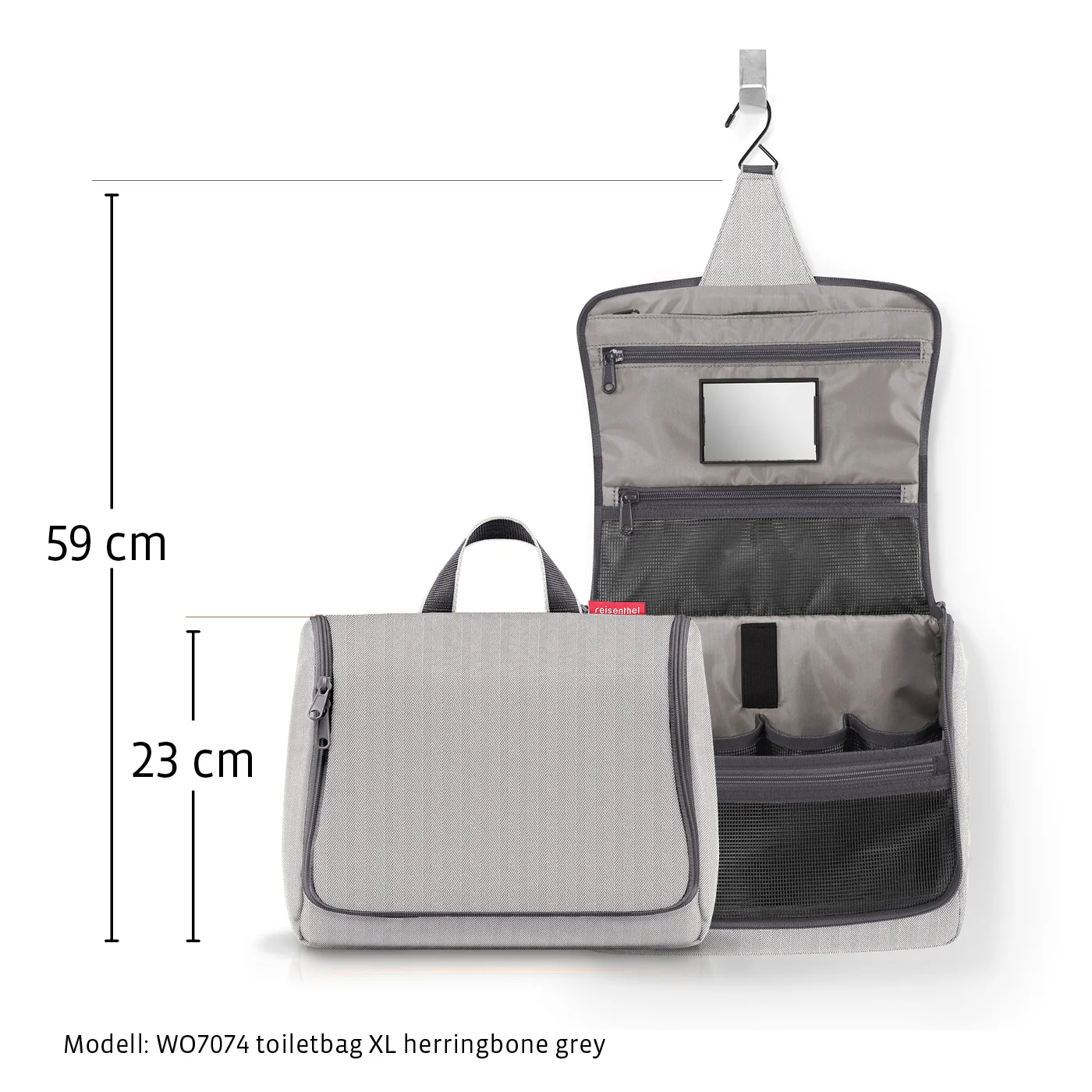 toiletbag XL black - Image 6