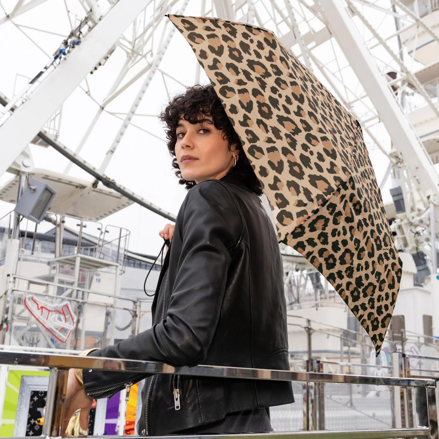 umbrella pocket mini leo macchiato - Image 3